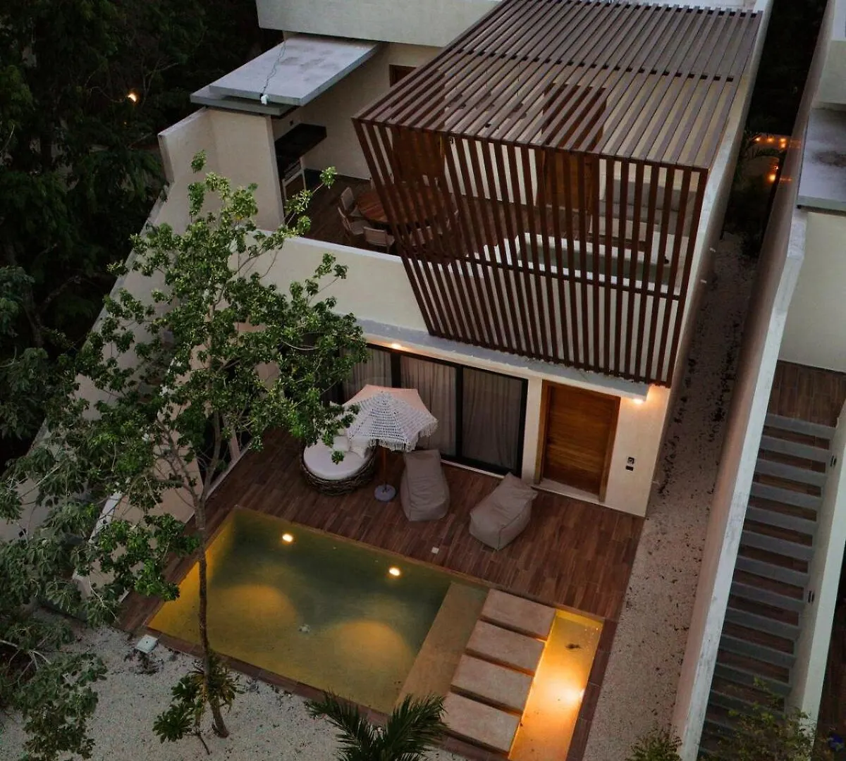 Bali 4Br Villa W Pool, Rooftop Jacuzzi And Bbq Tulum Mexico